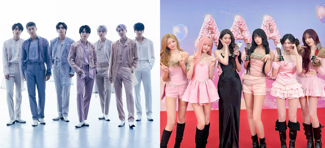 BTS, IVE и SEVENTEEN возглавили декабрьский рейтинг айдол-групп